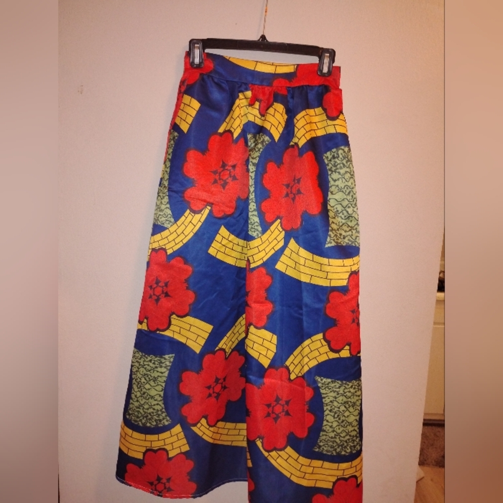 Colorful Floral Maxi Skirt